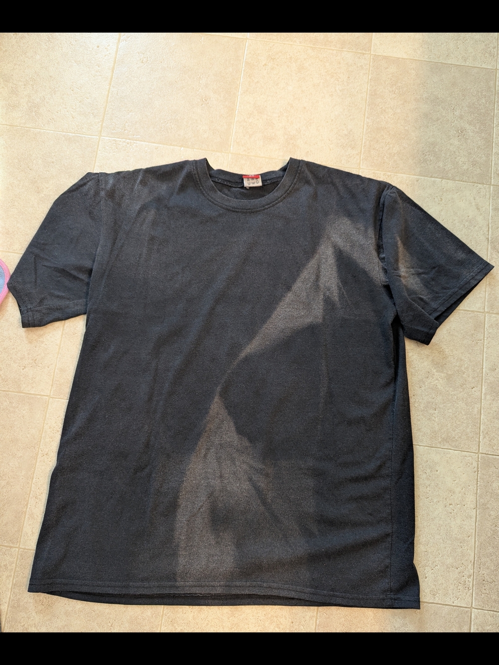 Active Life Black Short Sleeve Crew Neck Tee - Men's